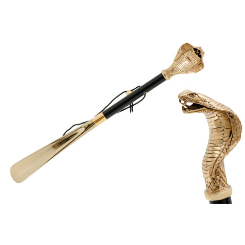 Pasotti - Golden Cobra Shoehorn
