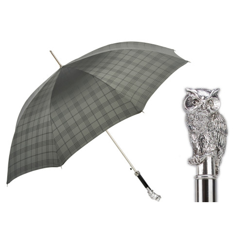 Pasotti - Silver Owl Umbrella