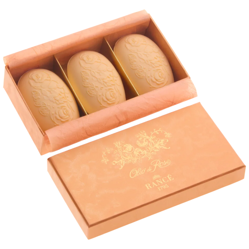 Rance - Perfumed Soap Set Olio di Rose 3 x 100g