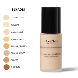 T. LeClerc - Powdery Matte Foundation SPF 15