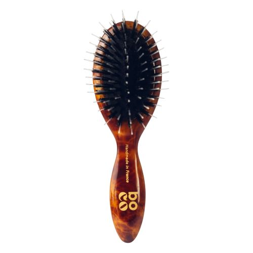 boco atelier - Signature Hairbrush: Boar & Nylon, Tortoise